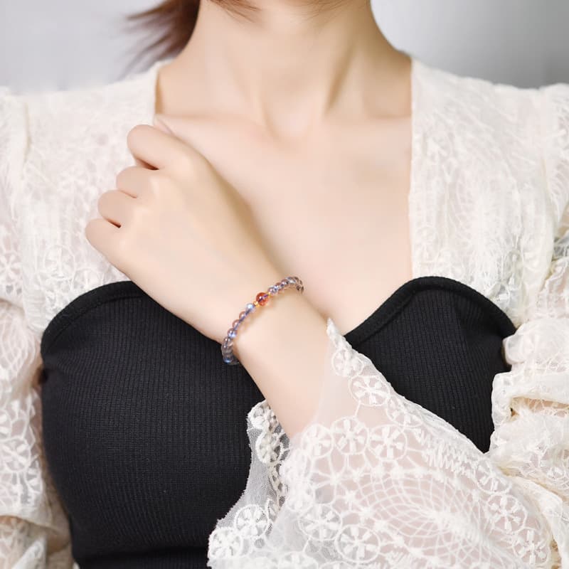 パワーストーンブレスレット 神秘の癒しブレスレット 浄化の雫