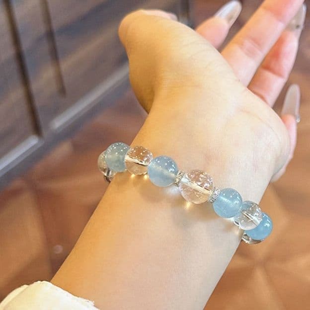 パワーストーンブレスレット 天空の癒し 健康守護の輝石