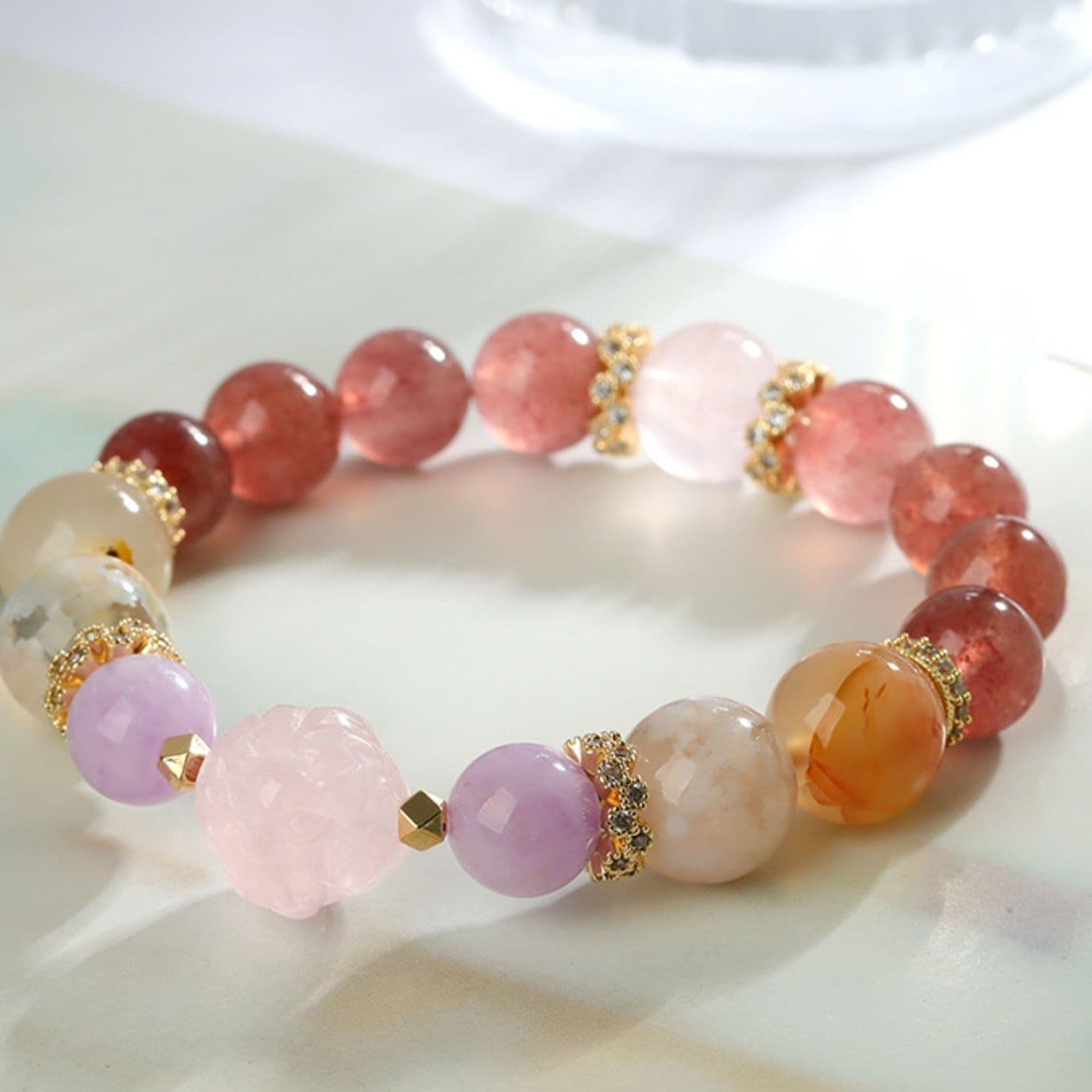 パワーストーンブレスレット 桜恋華ブレスレット