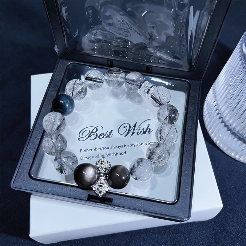 パワーストーンブレスレット 癒しの輝き 心と体の調和結晶