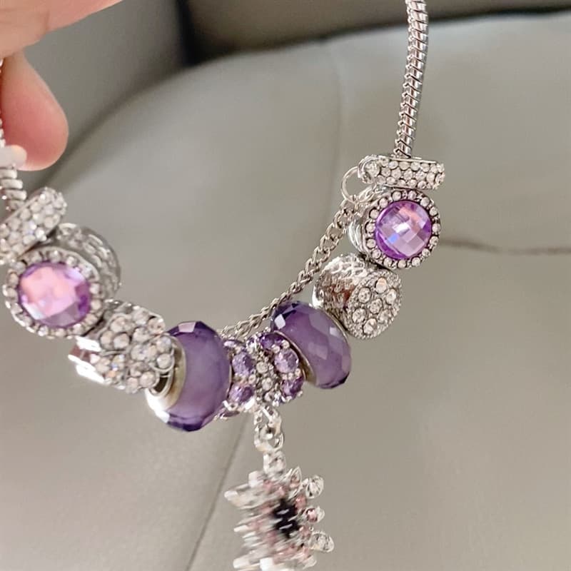 煌めき星結晶 パワーストーンブレスレット