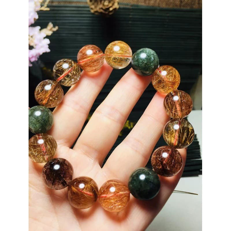パワーストーンブレスレット 幸せ結晶 家族の絆ブレスレット