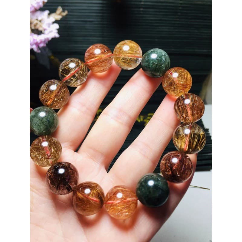 パワーストーンブレスレット 幸せ結晶 家族の絆ブレスレット