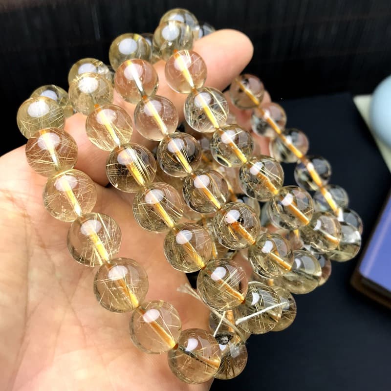 パワーストーンブレスレット 輝きの天然石・金運ブレスレット