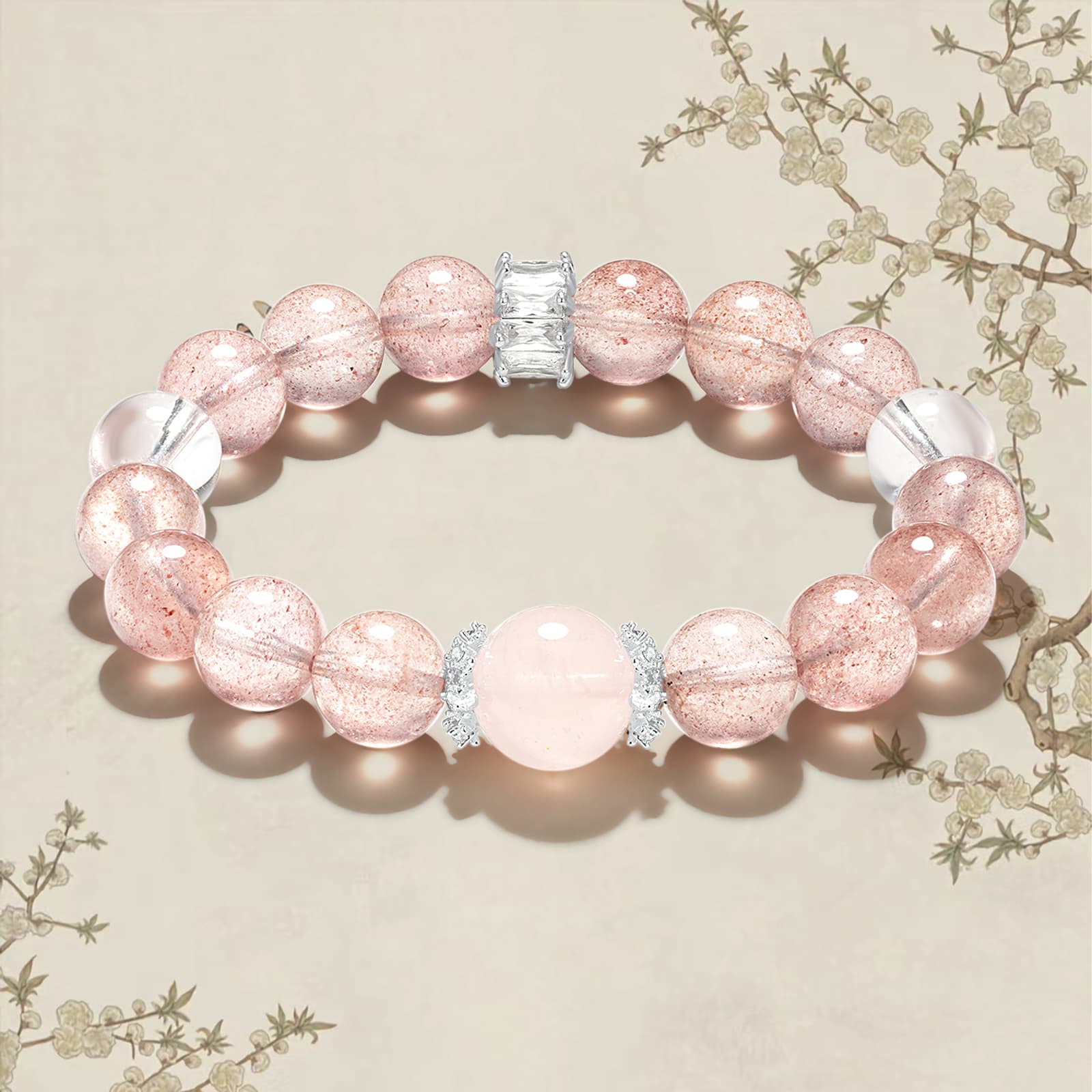パワーストーンブレスレット 桜恋語り 縁結びの輝石